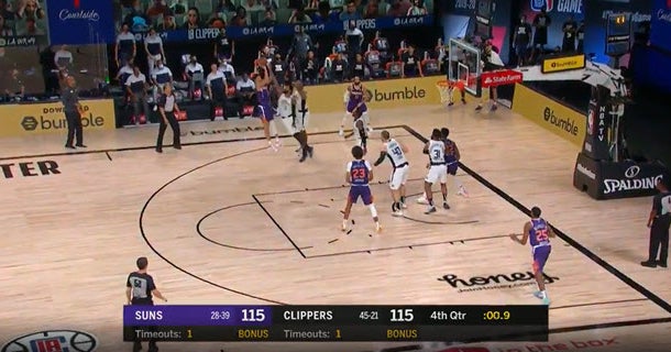 WATCH Devin Booker hits wild gamewinner vs. Clippers