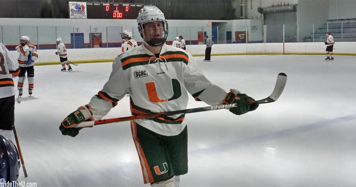 VIDEO Miami and Florida State club ice hockey