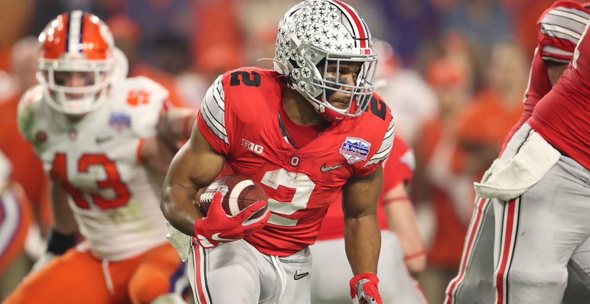 Ohio State commit JK Dobbins receives U.S. Army All-American Bowl jersey