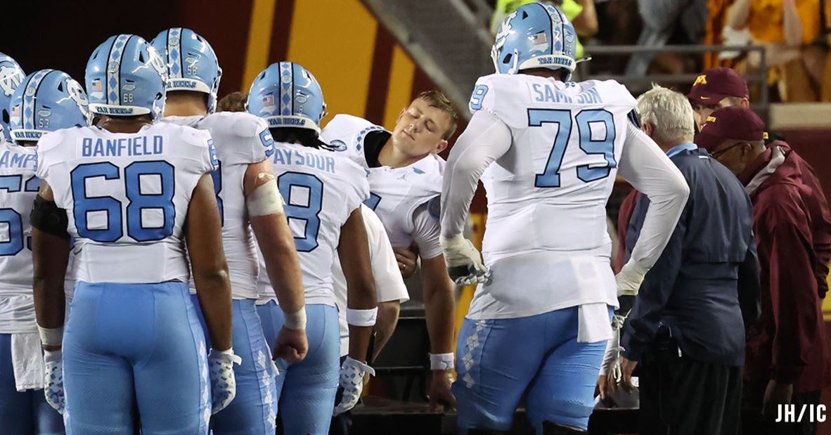 Max Johnson's Injury Provides Rallying Point For UNC Football Max Johnson's Injury Provides Rallying Point For UNC Football
