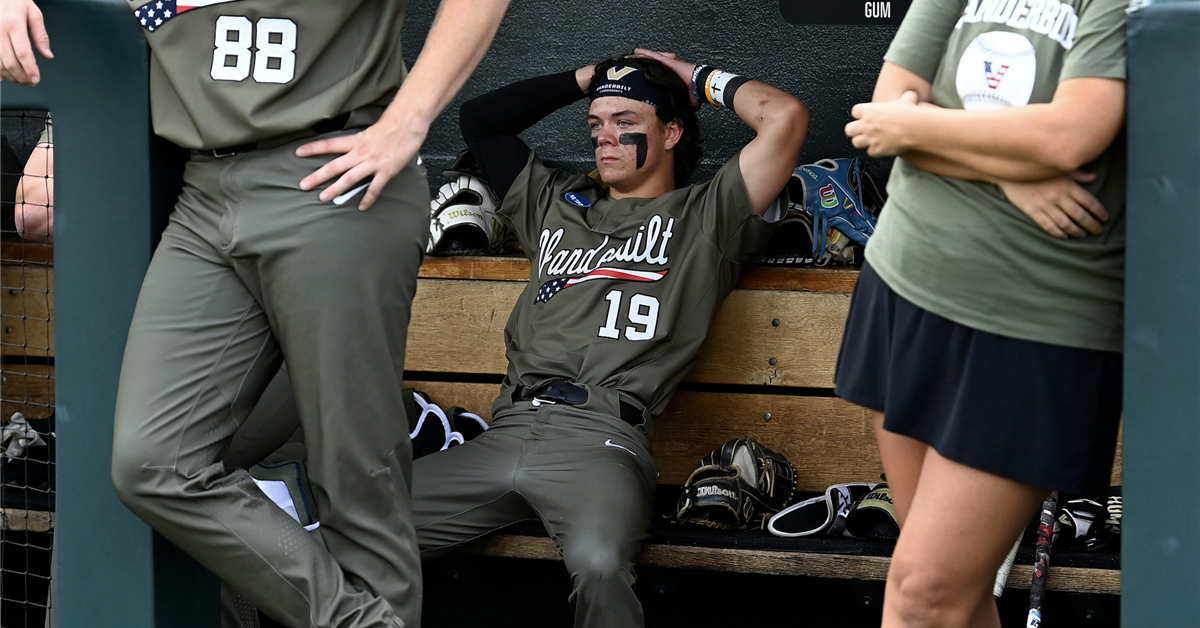 Adren Rigdon Vanderbilt baseball: How Rustan Rigdon's double jumped over the wall ...