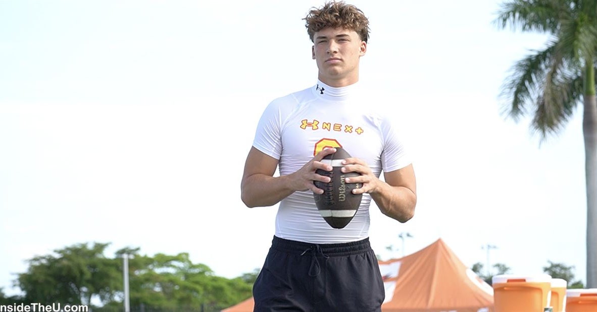 Miami commit 2028 QB Knox Annis full highlights at UA Next S7VNS