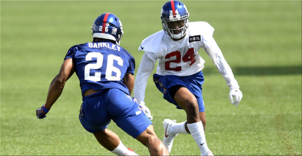 Giants Sweepstakes  Enter for a chance to win an autographed Saquon Barkley  classic mini helmet