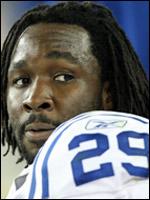 : Joseph Addai Serial Numbered# 001/250 Sunday's Best