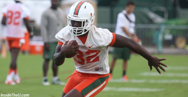 Trayone Gray Happy At Running Back