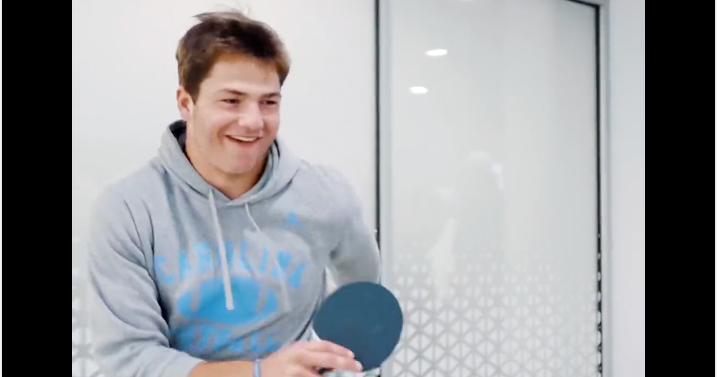 UNC Football Introduces New Players Lounge in Kenan Stadium