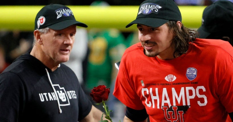 "He is the leader of the leaders" Coach Whittingham described of his star QB Cameron Rising