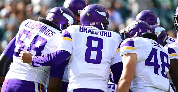 Vikings rule Bradford out vs Bucs