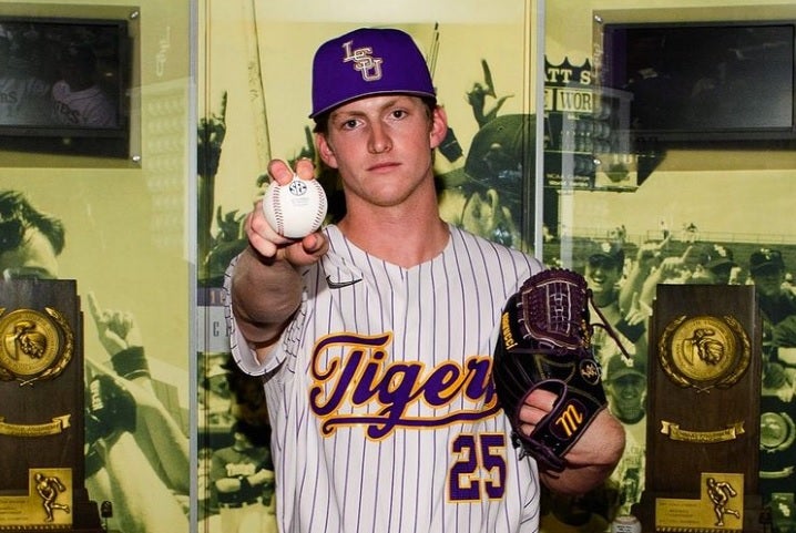 Transfer pitcher Thatcher Hurd acclimating well to the LSU program
