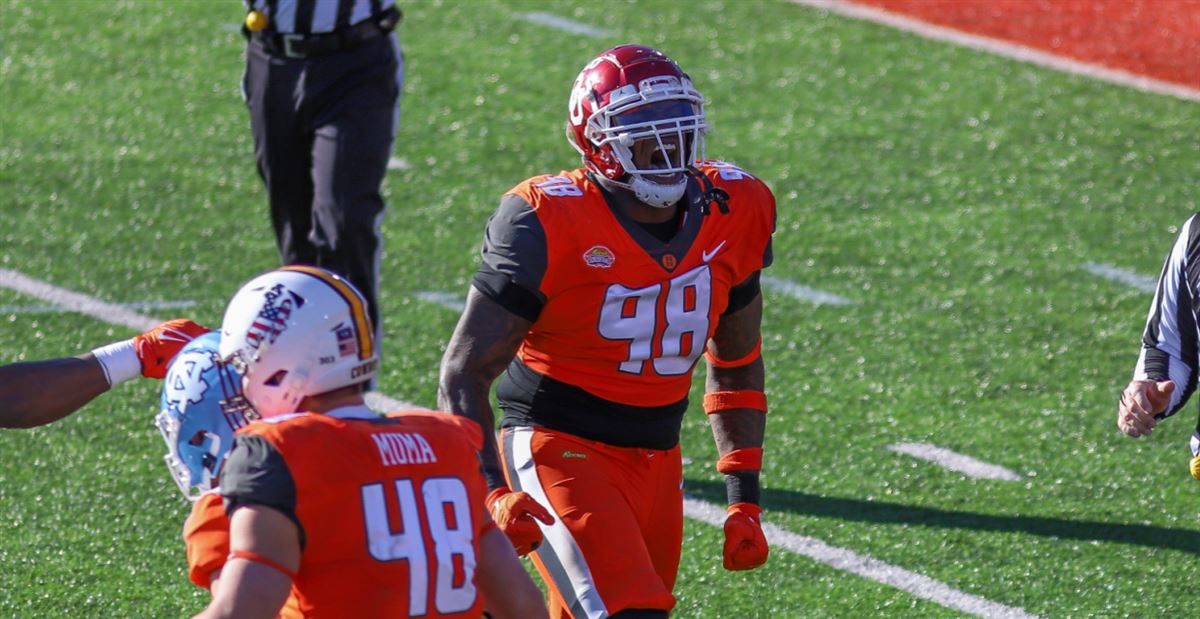 2022 Senior Bowl Day 1 standouts: Jermaine Johnson II makes money