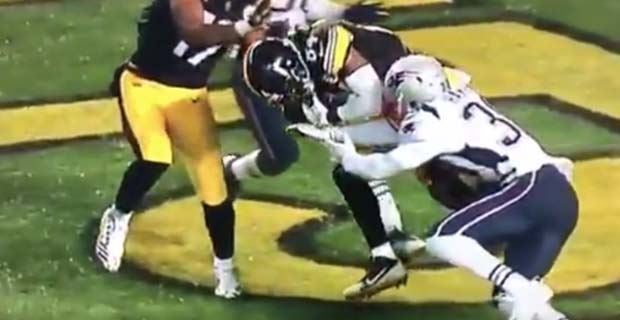 Antonio Brown injury update: Steelers WR hurts calf against Patriots 