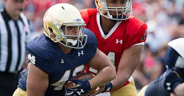 Notre Dame rewards walk-on Josh Anderson