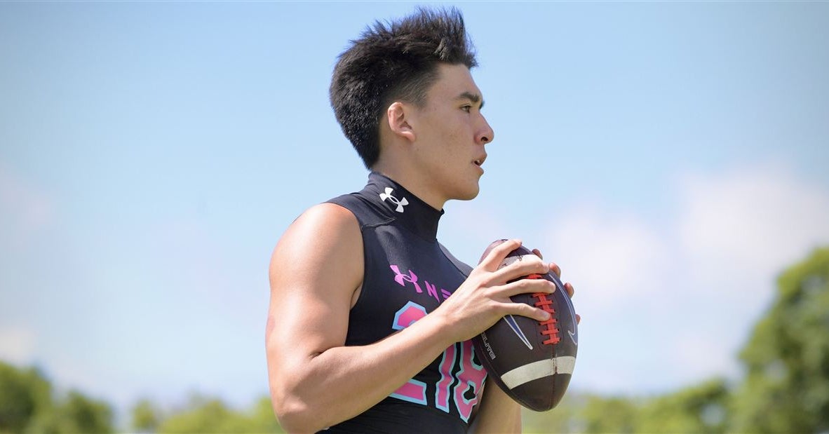 Several teams impress Hunter Fujikawa on 2028 Top247 QB's mainland swing