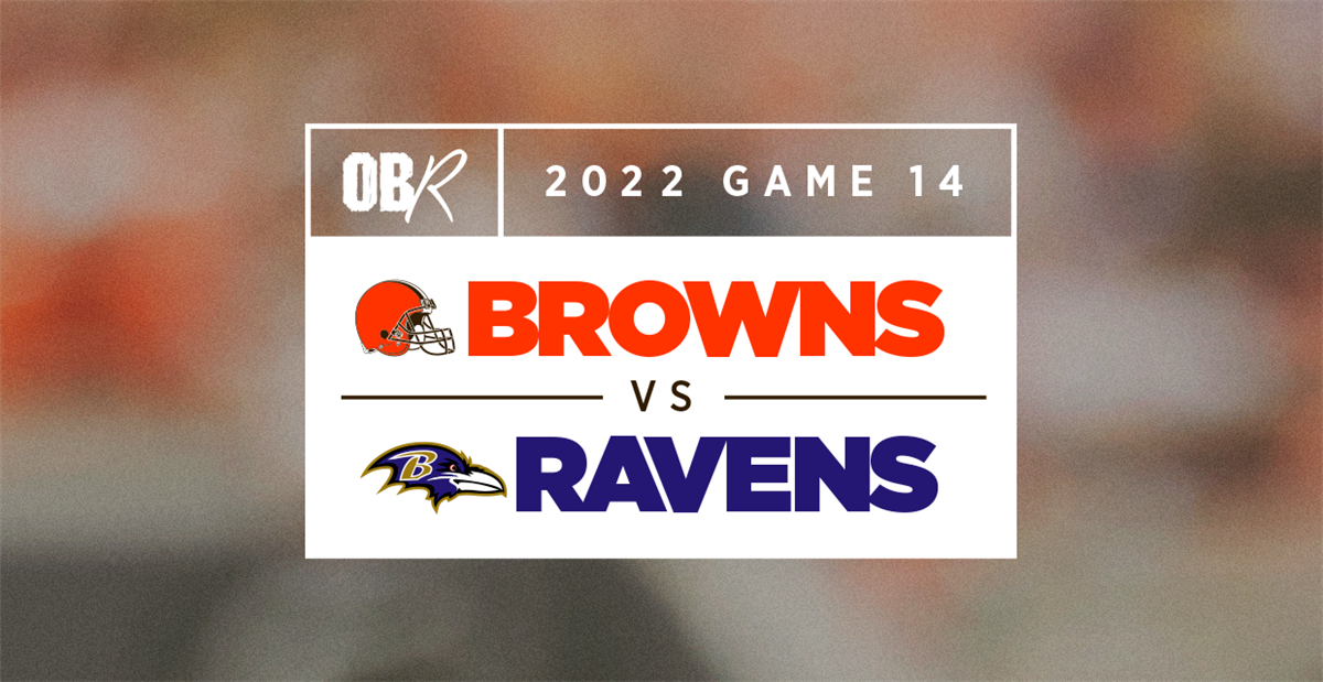 Browns vs Ravens Scheduled for Saturday Afternoon, December 17