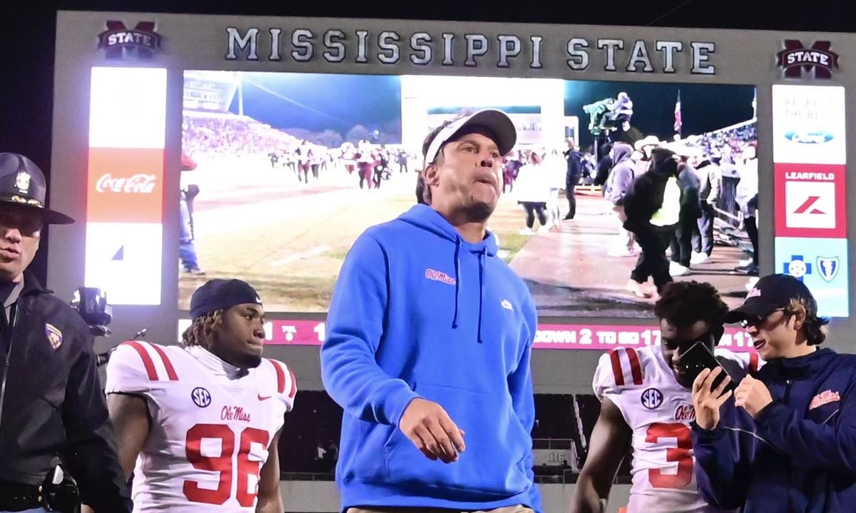 Ole Miss Secures Second 10-win Season Under Lane Kiffin By Downing ...