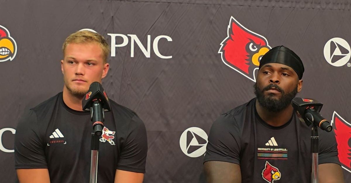 Lincoln Kienholz, Clev Lubin preview Louisville football opener vs. Ole Miss
