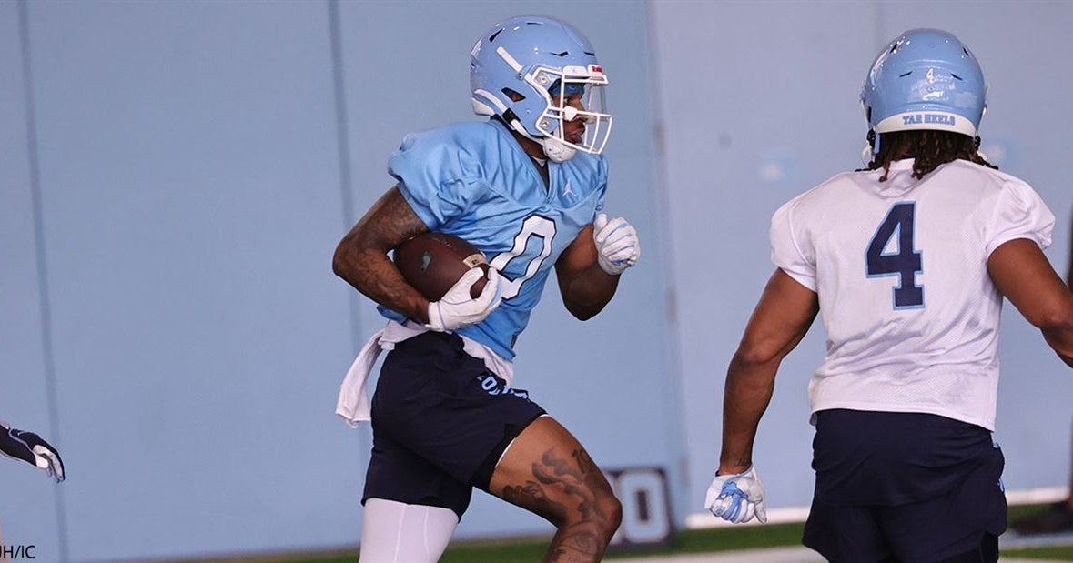 UNC WR Emery Simmons Adding Speed to His Game