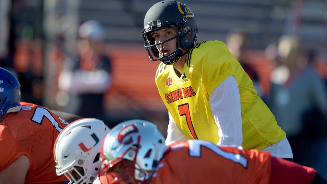 Davis Webb drafted by the New York Giants with the 87th overall