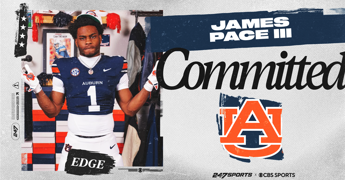 Auburn Lands Top247 Edge Rusher James Pace III with Maryland Influence