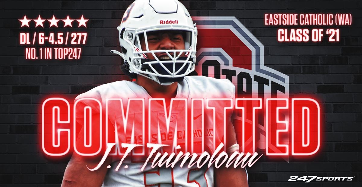 No. 1 2021 recruit J.T. Tuimoloau commits to Ohio State