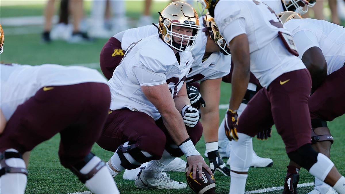 John Michael Schmitz is the Gophers' center of attention now