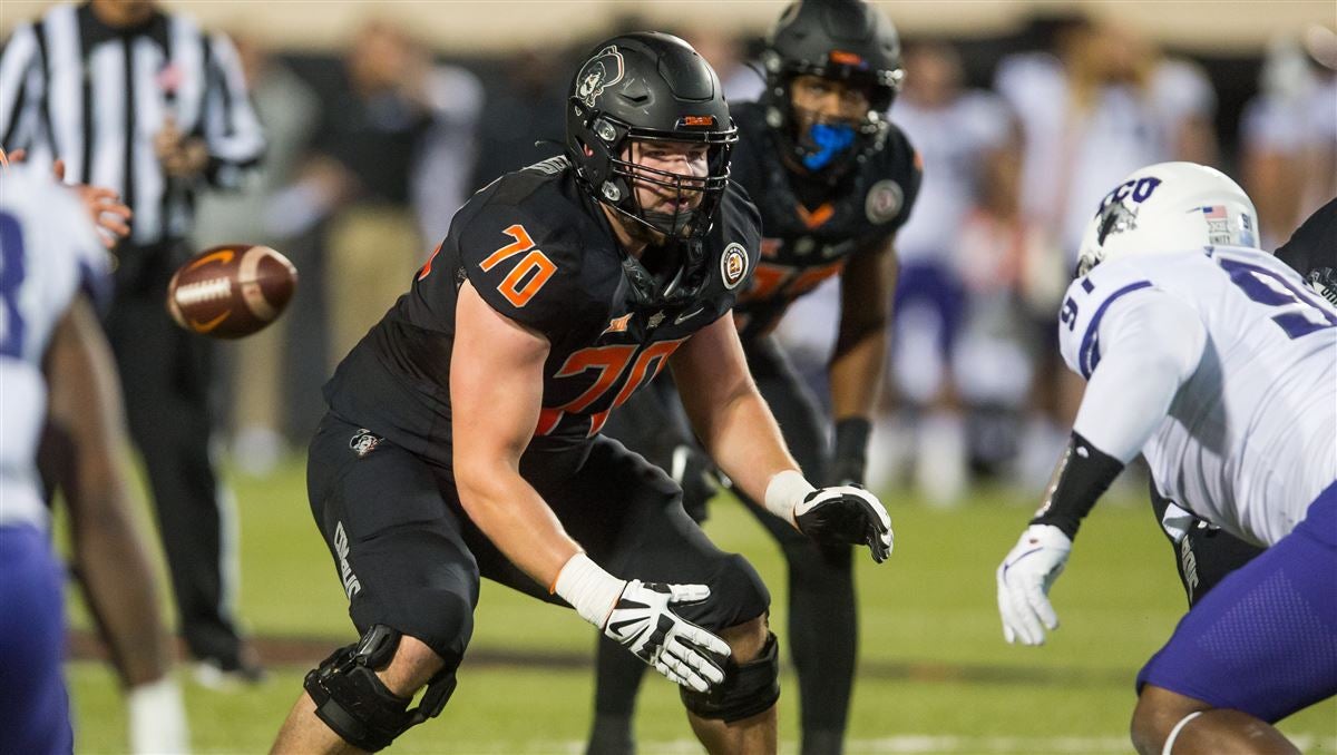 Oklahoma State offensive line rotation includes Jason Brooks