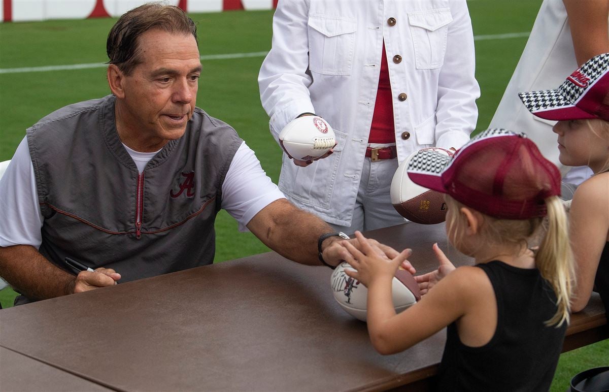 Alabama football's Fan Day is set for first weekend in August