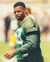 Vintage 90's Original Green Bay Packers 34 Edgar Bennett 