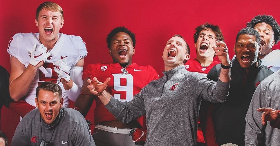 Incoming new Cougs team with Dickert and staff to unleash a Yuletide roar