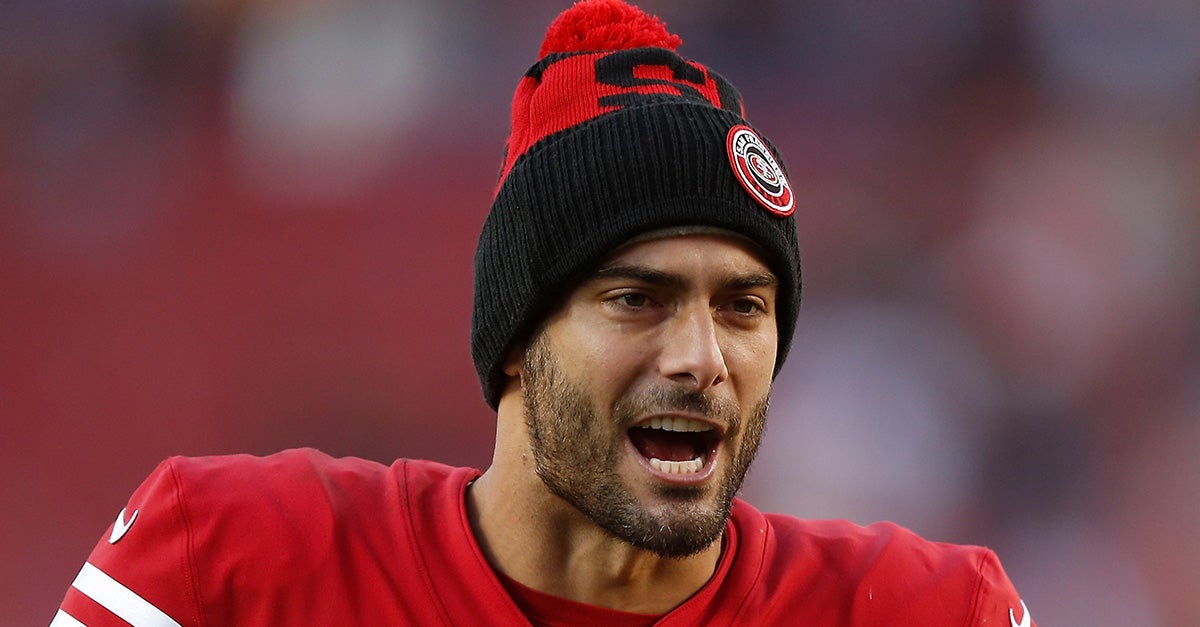 Former 49ers QB Jimmy Garoppolo reportedly signs with Raiders - CBS San  Francisco