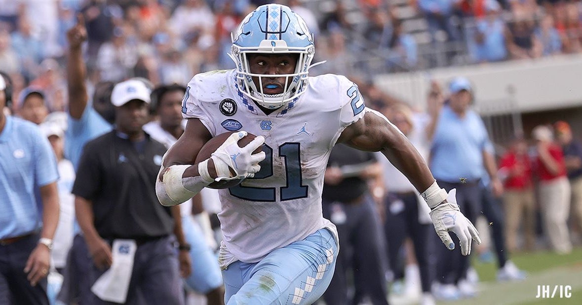 UNC Running Back Elijah Green Pours Hard Work Into Improving Hands ...