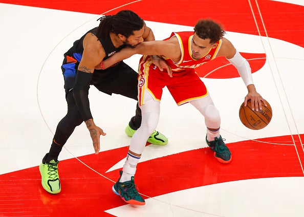 Derrick Rose on Trae Young: 'I've always been a fan of his game'