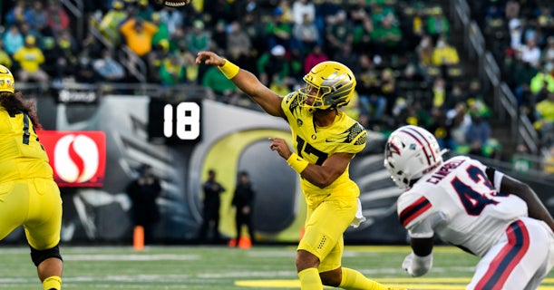 Mario Cristobal clarifies hierarchy behind Anthony Brown at quarterback