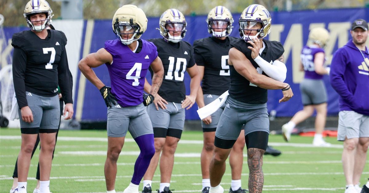 Live Practice Updates From Washington Fall Camp - Day 1
