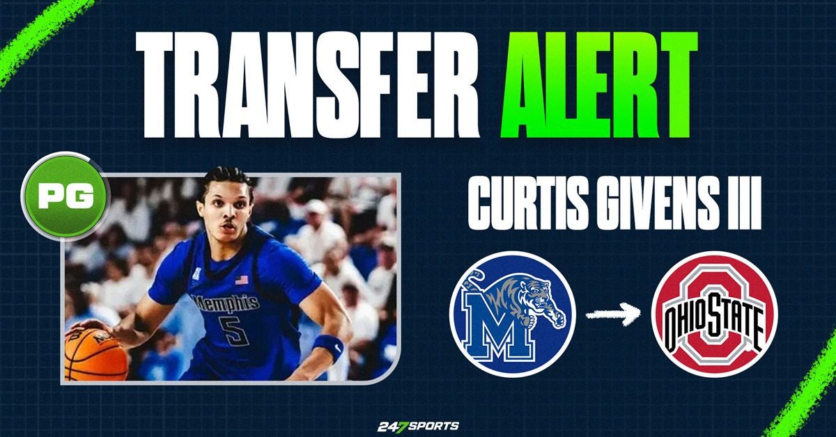 Ohio State lands a commitment from former Memphis guard Curtis Givens III