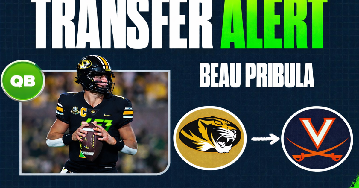 Image for Sources: Missouri Quarterback Beau Pribula Is Expected to Transfer to Virginia