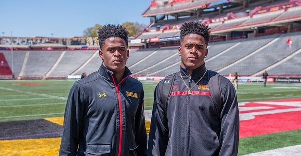 Terps WRs doing it at every level. @playboytaishar 