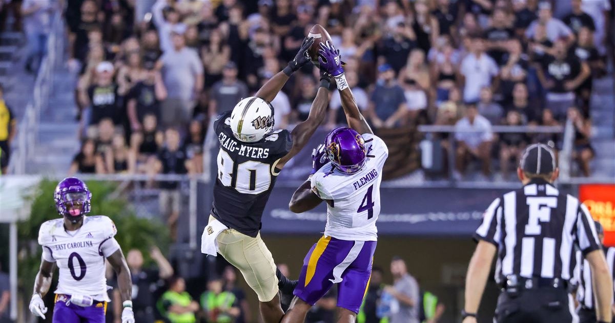 Game time, TV announced for ECU's home game with UCF