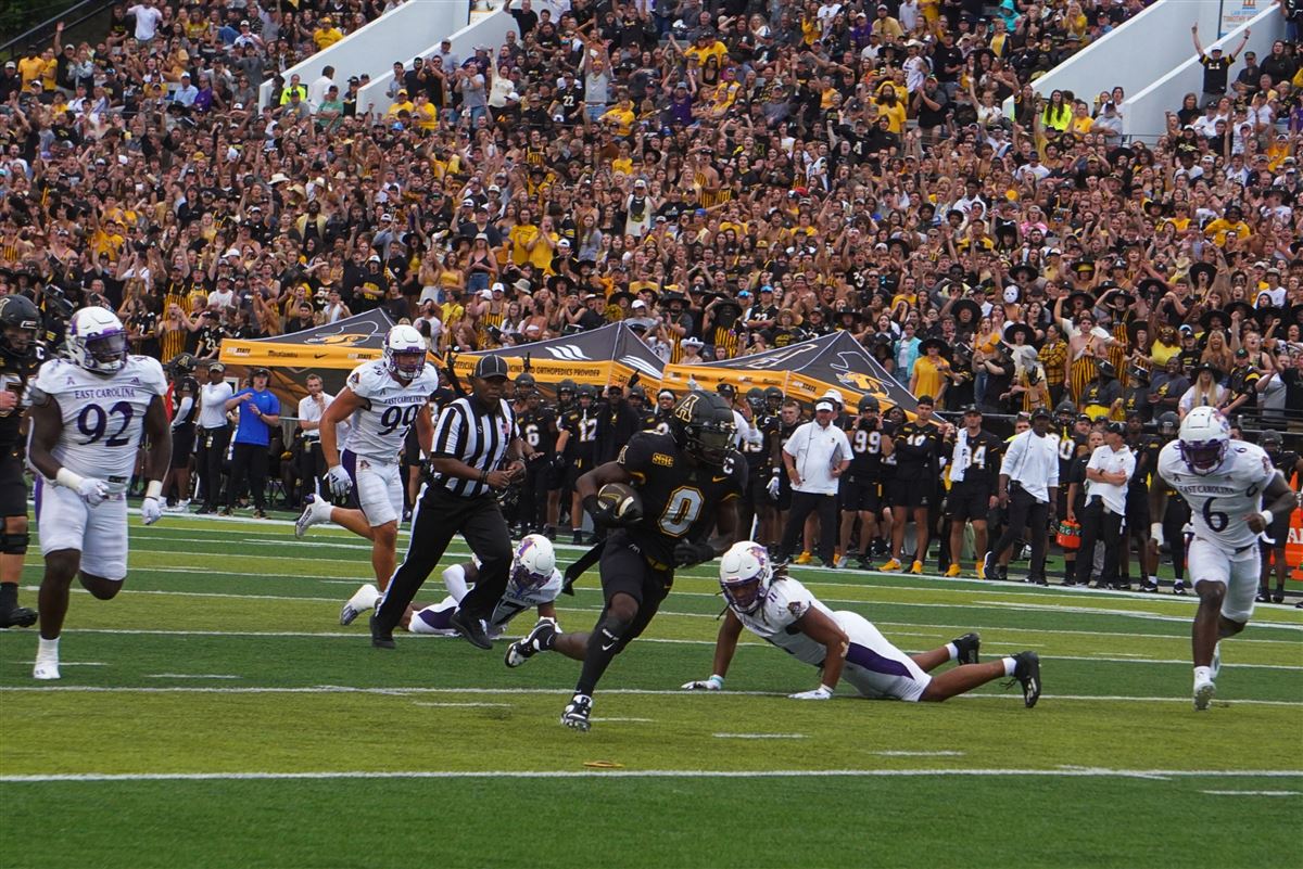 Appalachian State Tops East Carolina, 43-28 - East Carolina University  Athletics