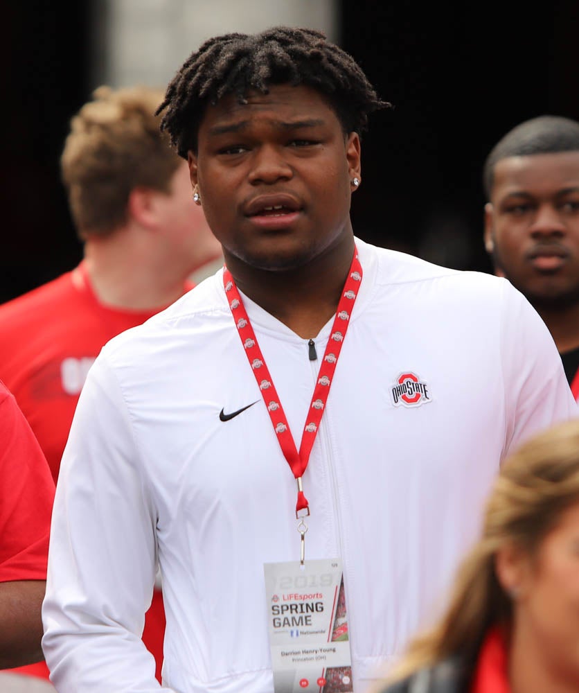 Photos; Dozens Of Key Prospects Attend Ohio State Spring Game