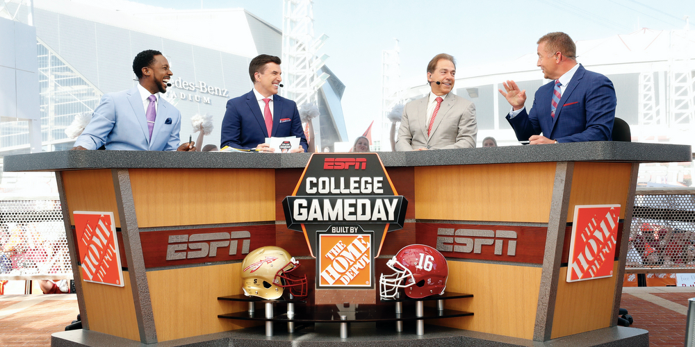 ESPN's College Gameday comes to Tuscaloosa for Crimson Tide football game