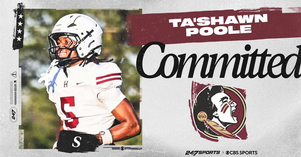 Ta'Shawn Poole Commitment: FSU Lands 4-Star Safety