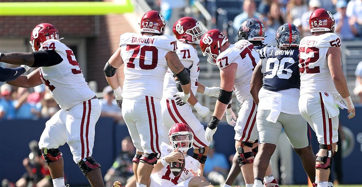 Notebook Oklahoma allows record 10 sacks in loss to Ole Miss; Jacob