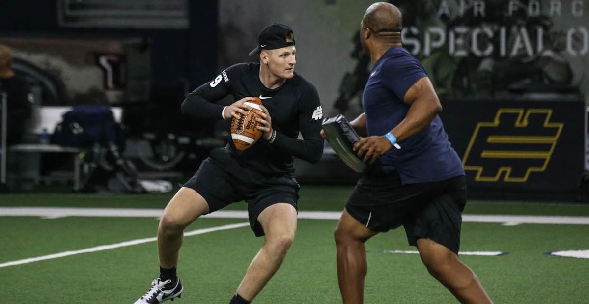 Tyler Van Dyke ready for 7on7 play at Elite 11