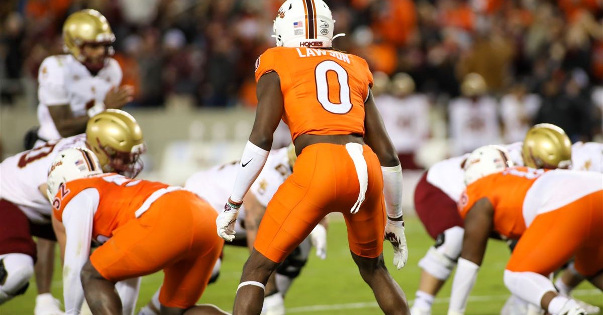 Virginia Tech LB Keli Lawson has entered the transfer portal