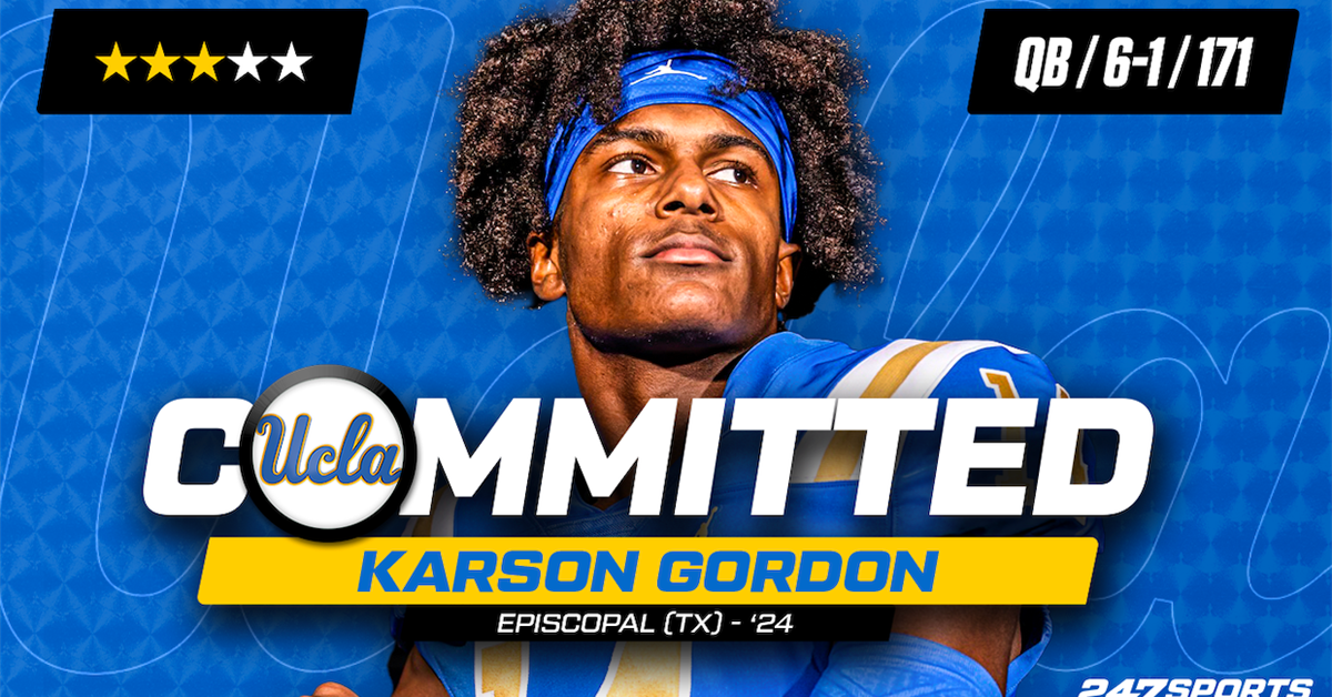 Bruins add commitment from dynamic quarterback prospect Karson Gordon