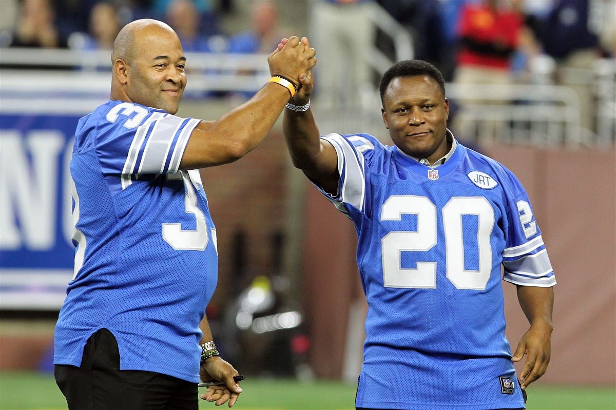 MEGATRON & BARRY SANDERS #barrysanders #sanders #lions #detroit  #detroitlions #calvinjohnson #megatron