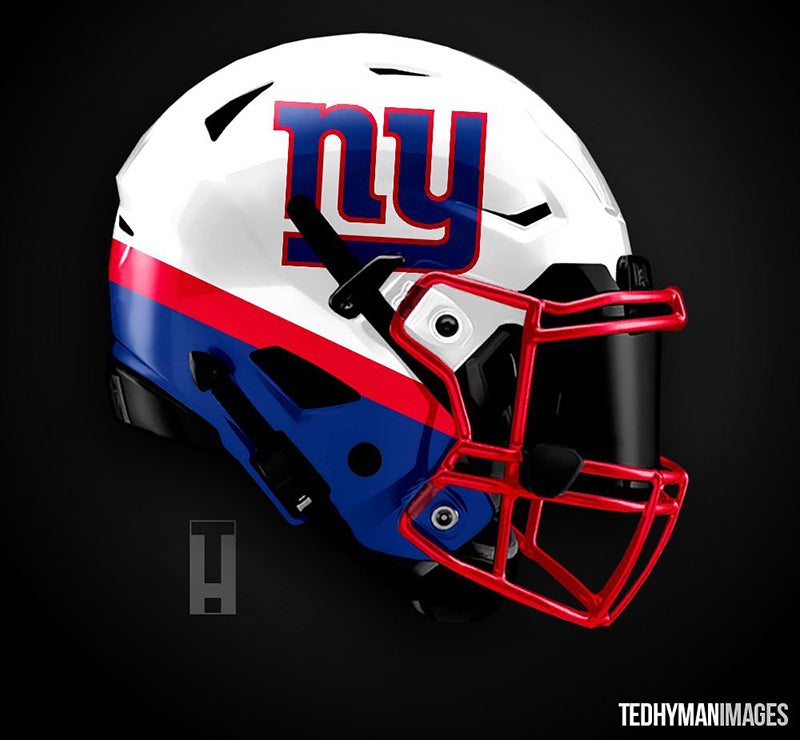 new york giants concept helmet