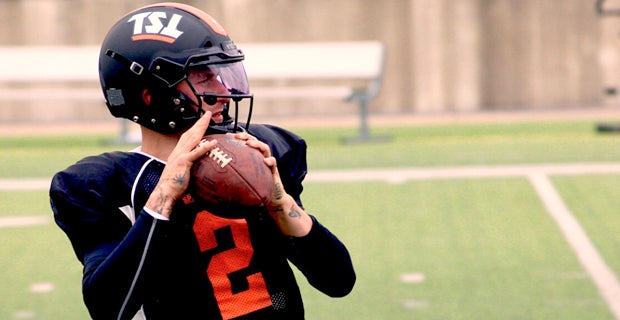 Johnny Manziel pro day: Texas A&M quarterback plans to throw in shoulder  pads and helmet 