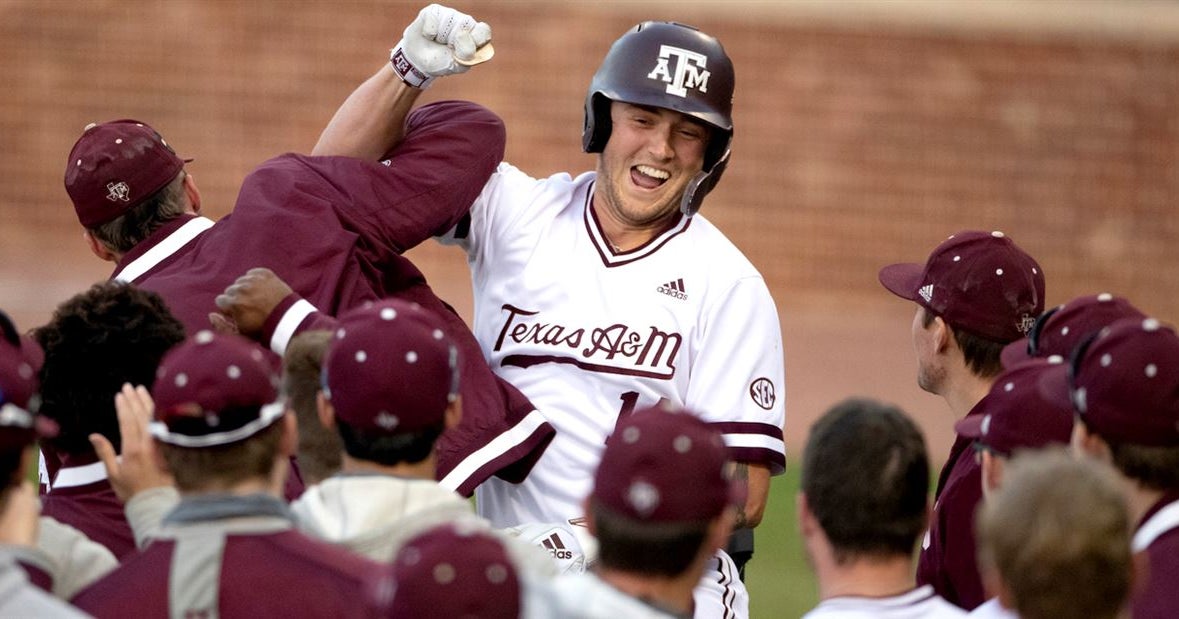 Texas A&M baseball gets comeback win at UTA in final midweek game